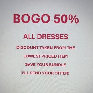 White House Black Market Dress Sale - Red and White